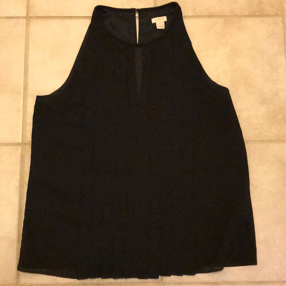 Jcrew pleated top
